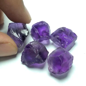 Natural Raw Elestial Amethyst