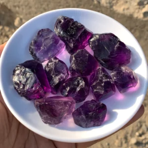 Facet Grade Rough Amethyst – Deep Purple