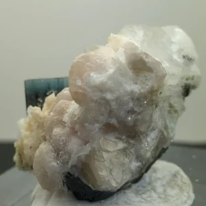 Tourmaline Cluster Specimen – Bicolor Lime